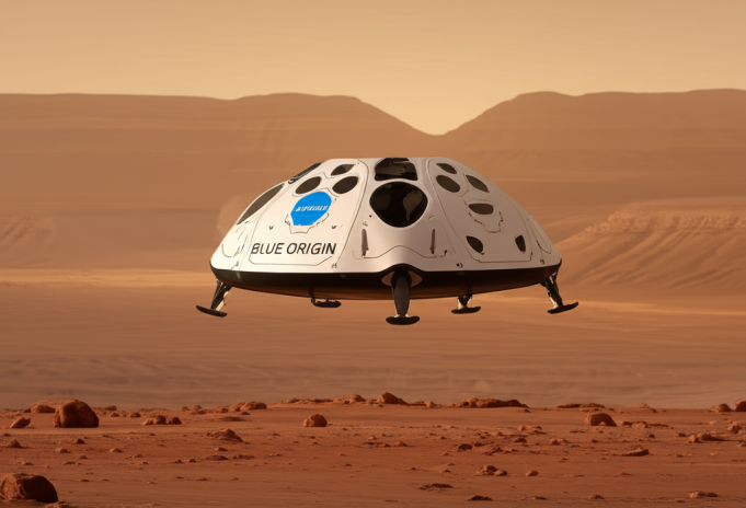 Blue Origin: Историска мисија на НАСА до Марс | ЕНаука