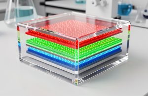 Едноставна смола драматично го продолжува векот на квантно-точкасти LED