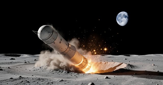 otpadnat-stepen-od-raketa-na-spacex-udri-vo-mesechinata