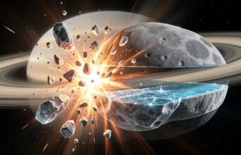 Големите судири можеби ги одземаат океаните на малите ледени месечини